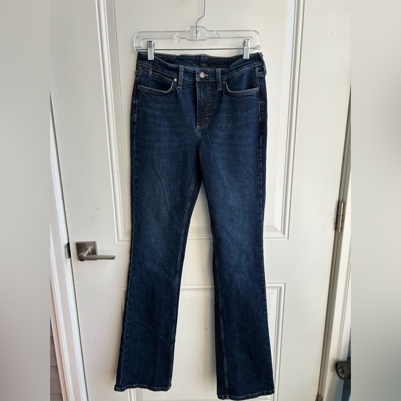 Denim - Classic Blue Women's Wrangler jeans size 28x36 production sample